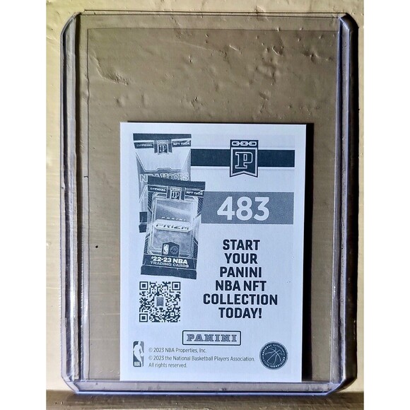 2023-24 Jordan Clarkson Panini NBA Basketball #483 Sticker Utah Jazz - Picture 2 of 2